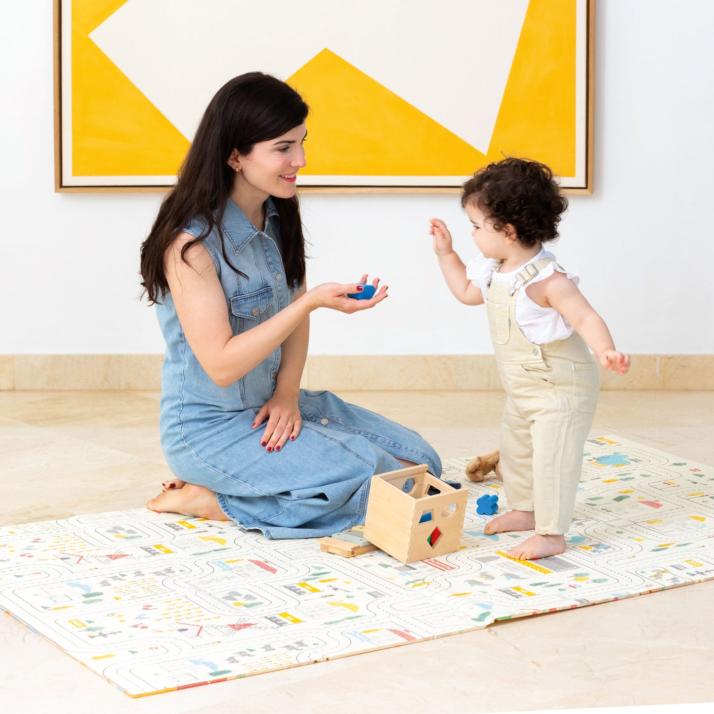 Animal City Playmat 120x180