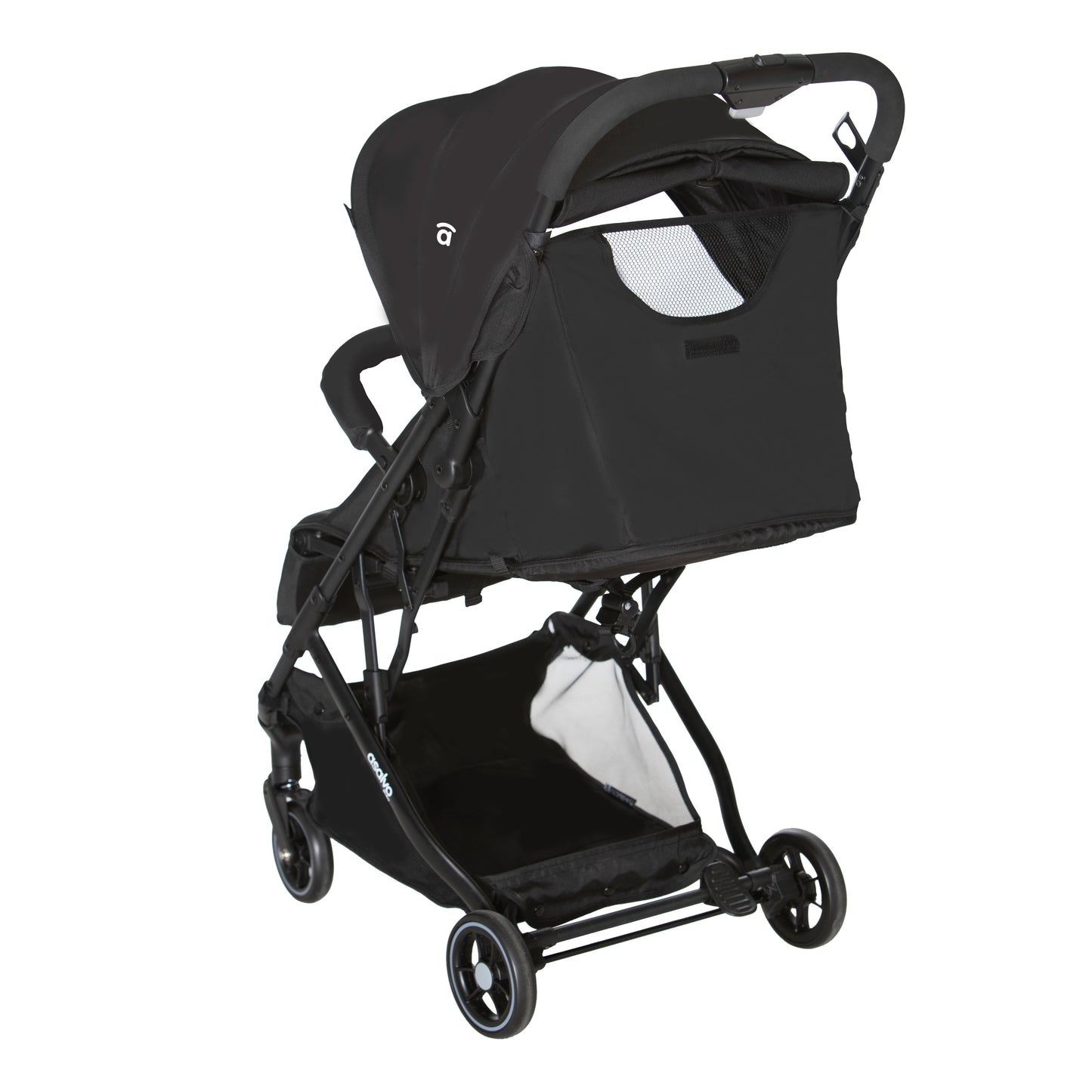 Asalvo Tumbuktu-Kinderwagen in schwarz