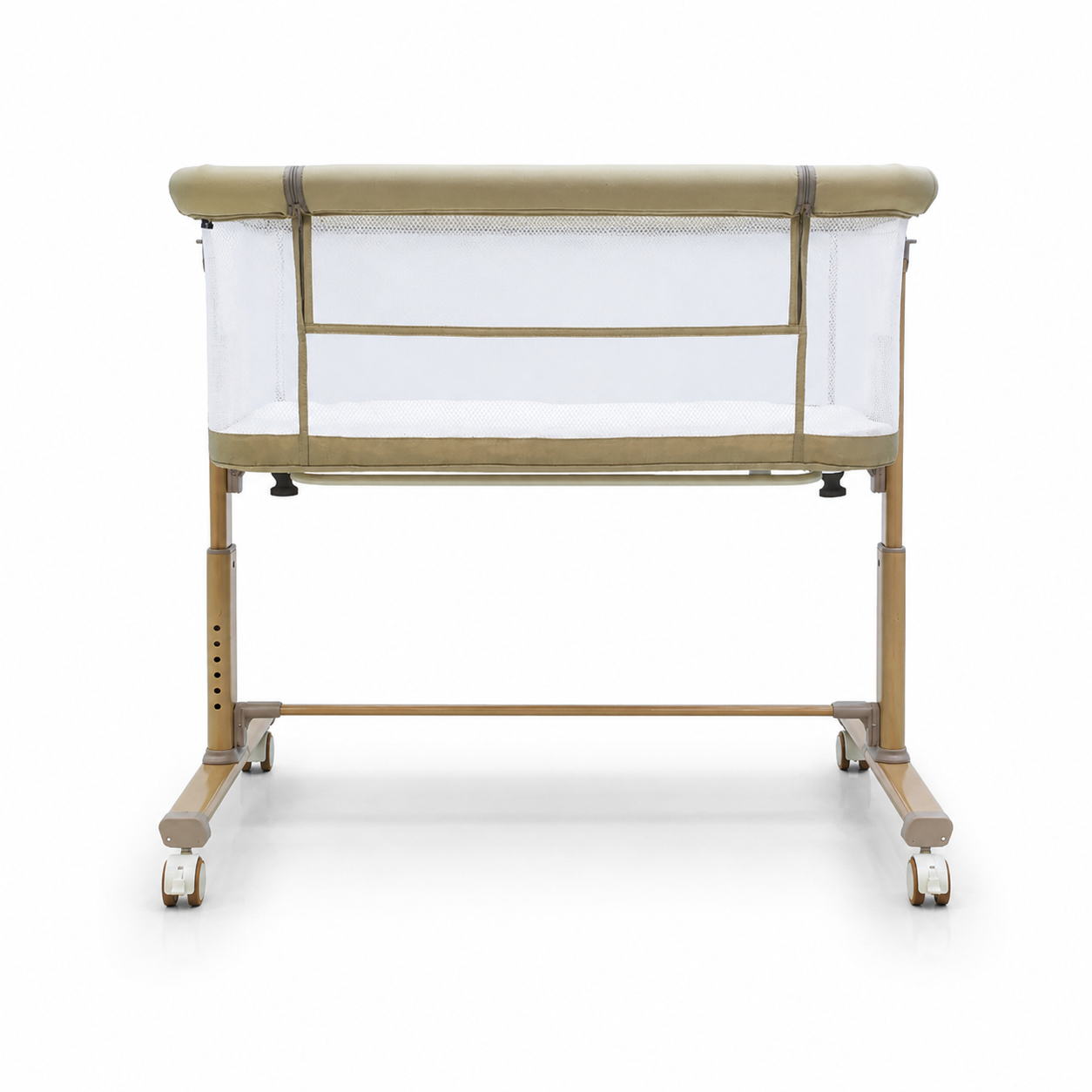 Asalvo 2in1 Kinder- & Beistellbett SKY in Beige
