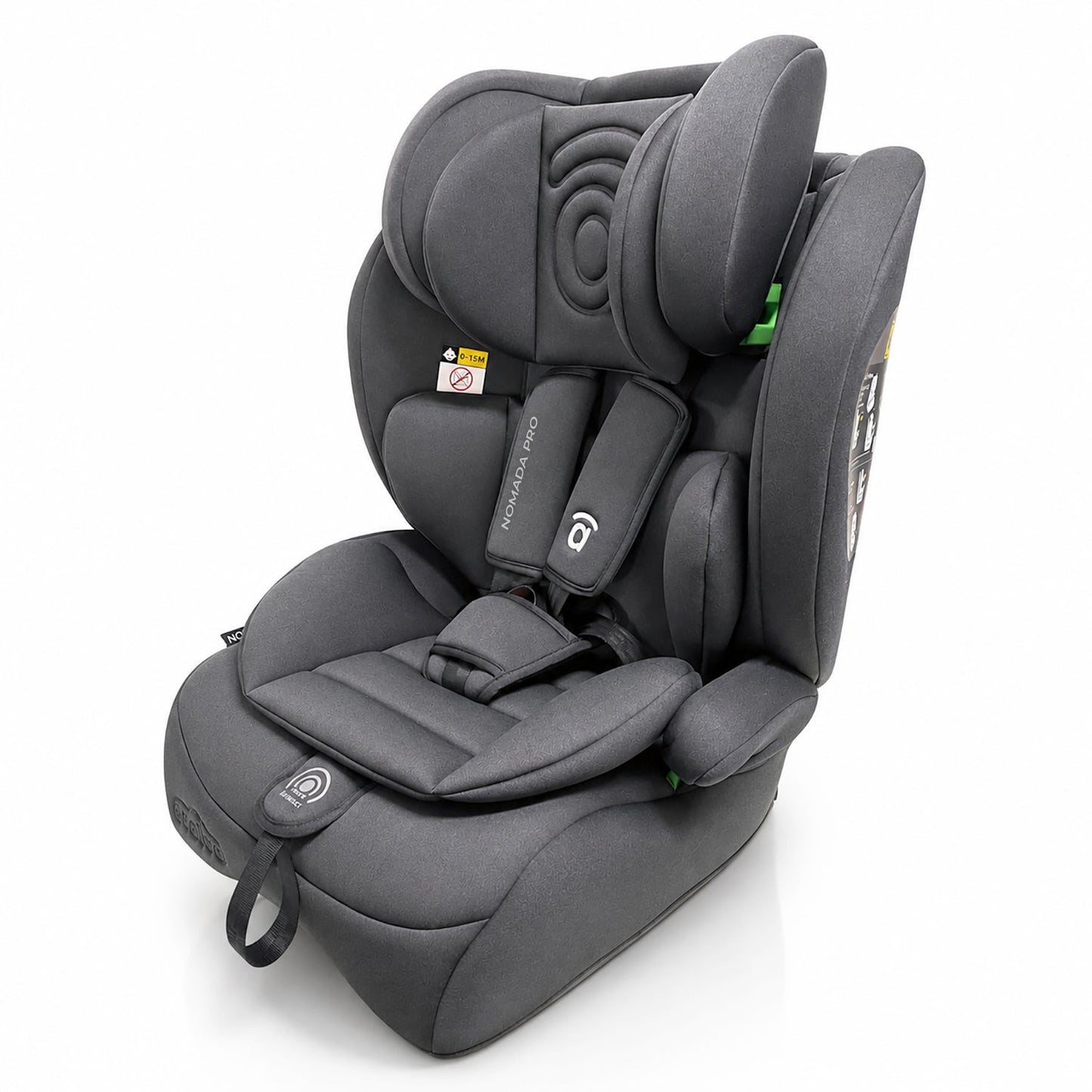 Asalvo Kinderautositz 76-150CM NOMADA PRO GREY