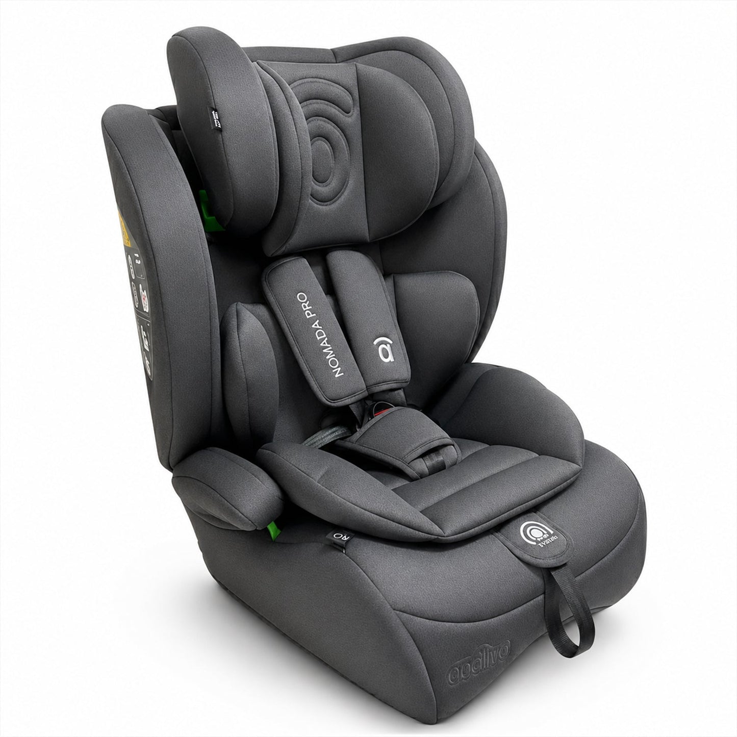 Asalvo Kinderautositz 76-150CM NOMADA PRO GREY