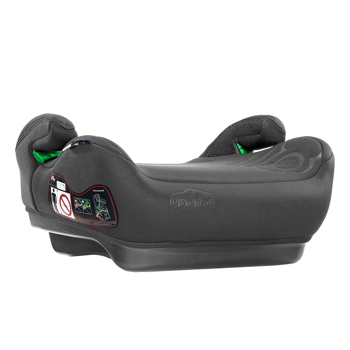 Asalvo I-Size Pamy Kindersitz in Schwarz Grau