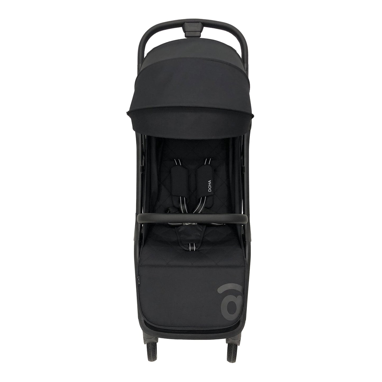 Asalvo Kinderwagen Doha in Schwarz