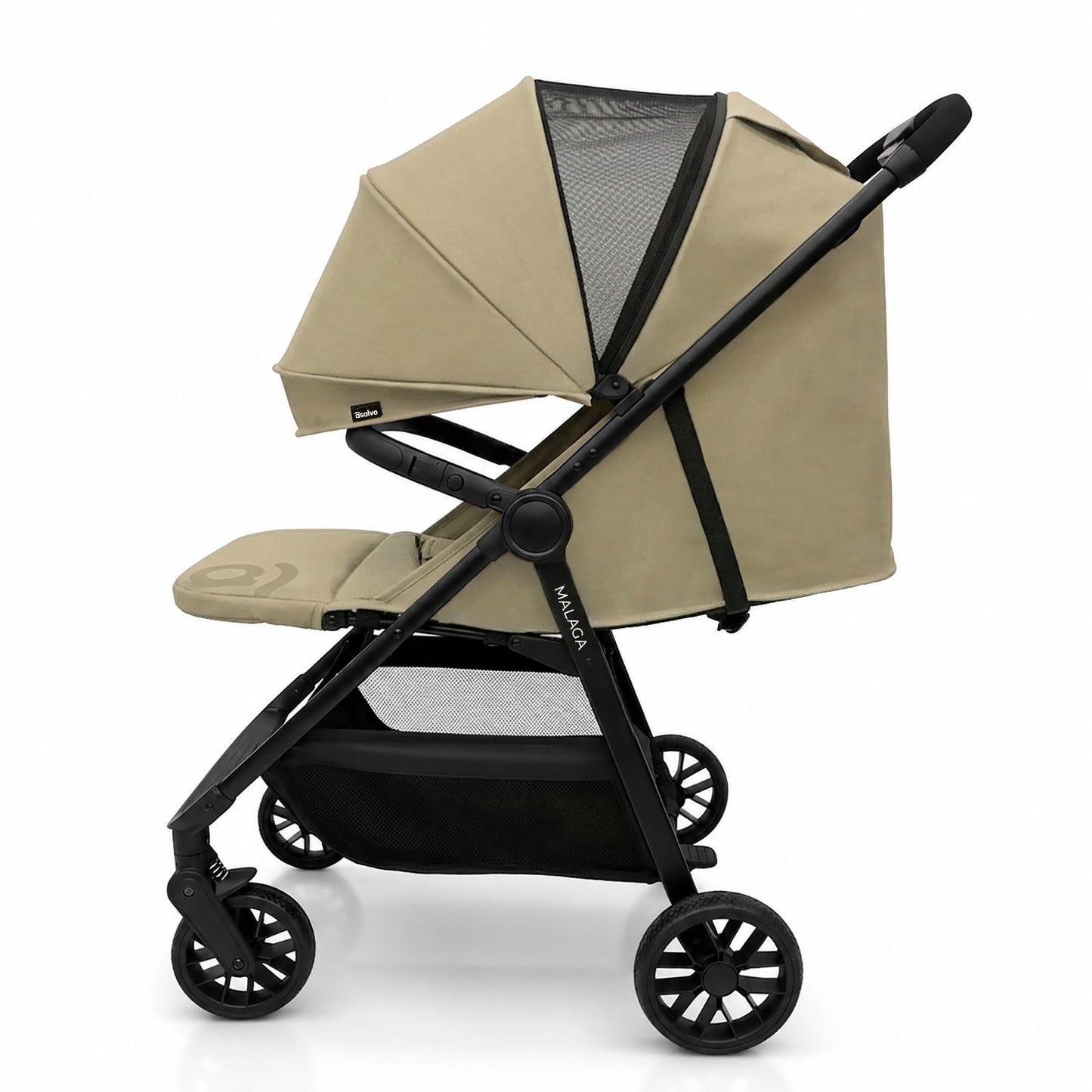 Asalvo Kinderwagen Malaga in beige