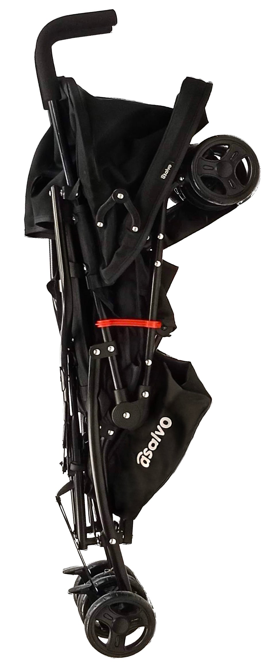 Asalvo Kinderwagen Mia, schwarz