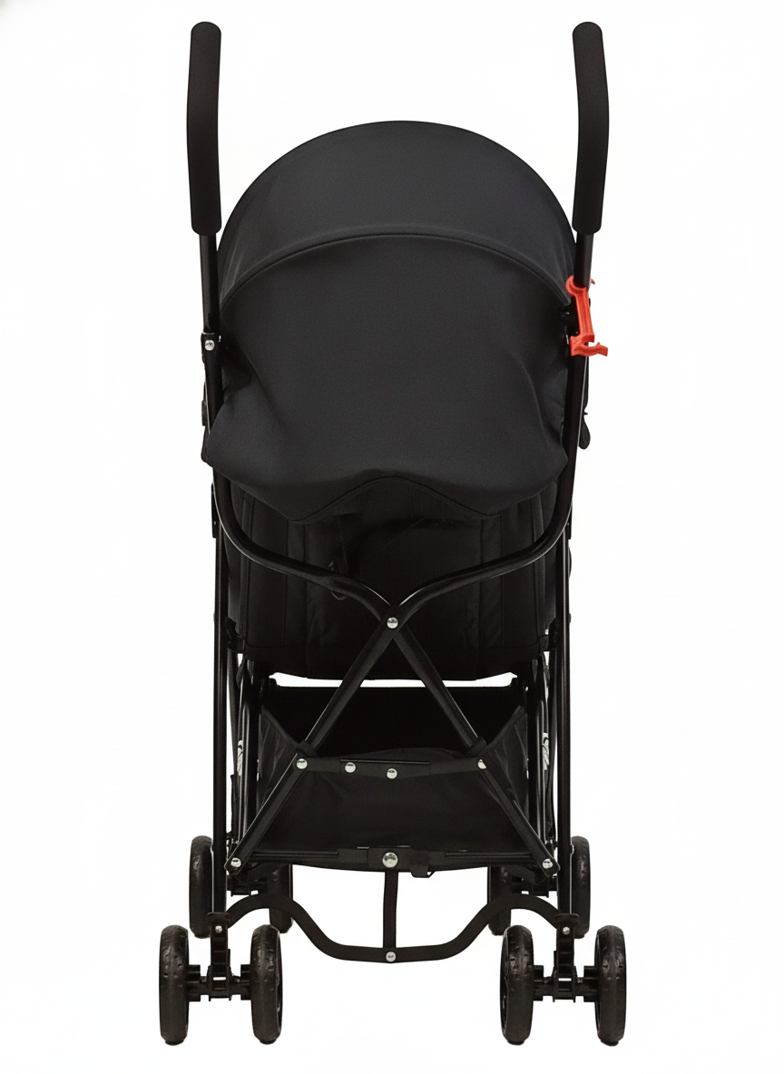 Asalvo Kinderwagen Mia, schwarz