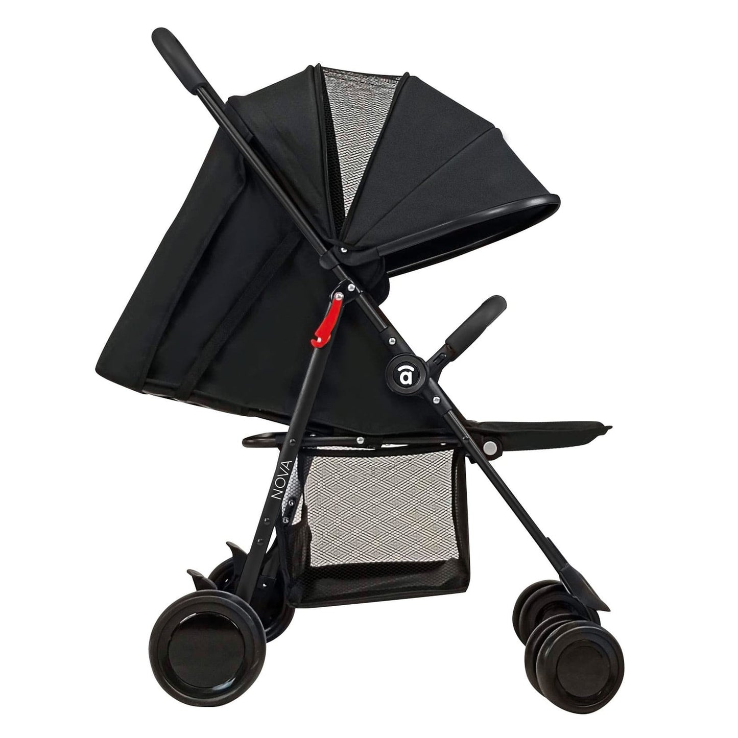 Asalvo Nova Black Kinderwagen leicht und faltbar
