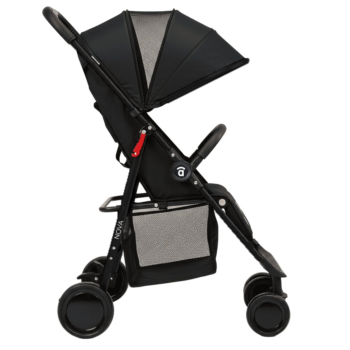 Asalvo Nova Black Kinderwagen leicht und faltbar