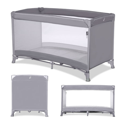 Creta-Grey Reisebett für Familienausflüge 120x60