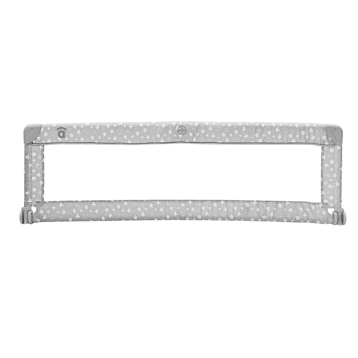Asalvo Baby Bettschutzgitter in grau mit 150 cm