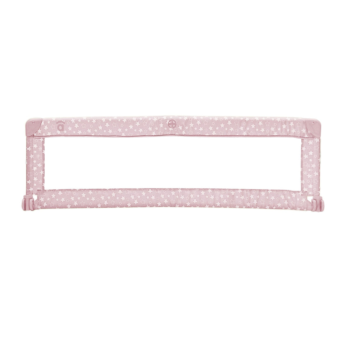 Asalvo Baby Bettschutzgitter in rosa mit 150 cm