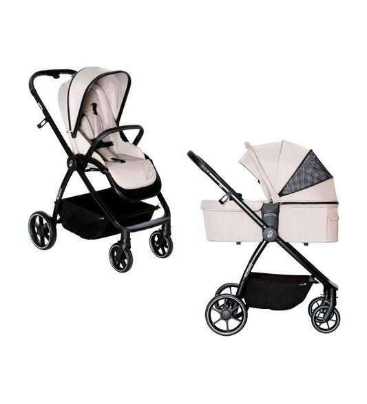 2 in 1 Buggy System DUO RODAS BEIGE