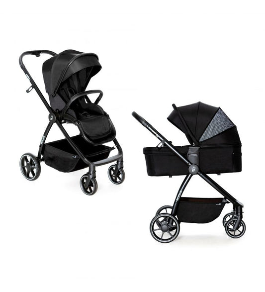 2 in 1 Buggy System DUO RODAS BLACK