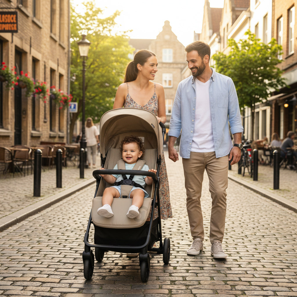 Asalvo Kinderwagen Malaga in beige