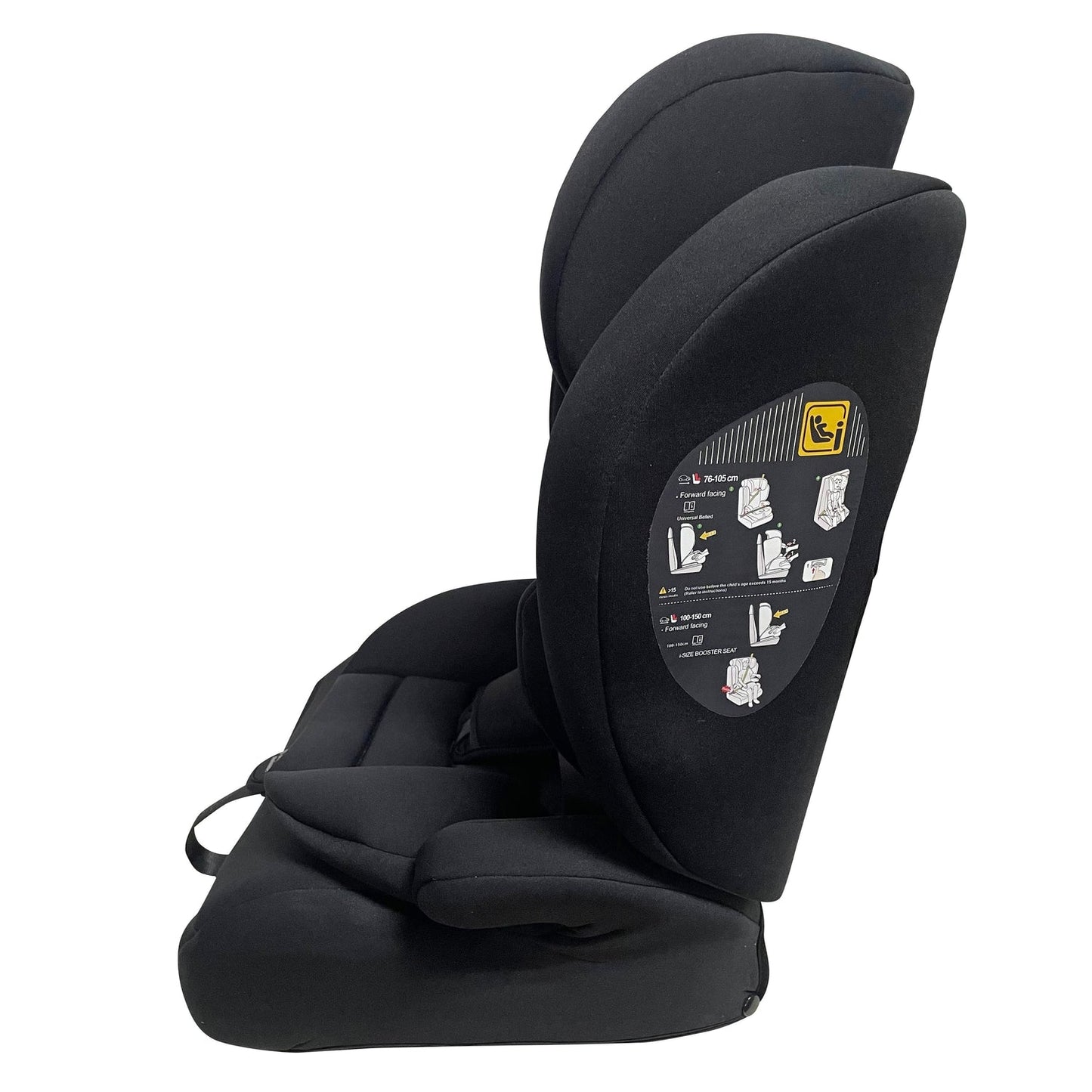 Asalvo Kinderautositz 76-150CM NOMADA PRO BLACK