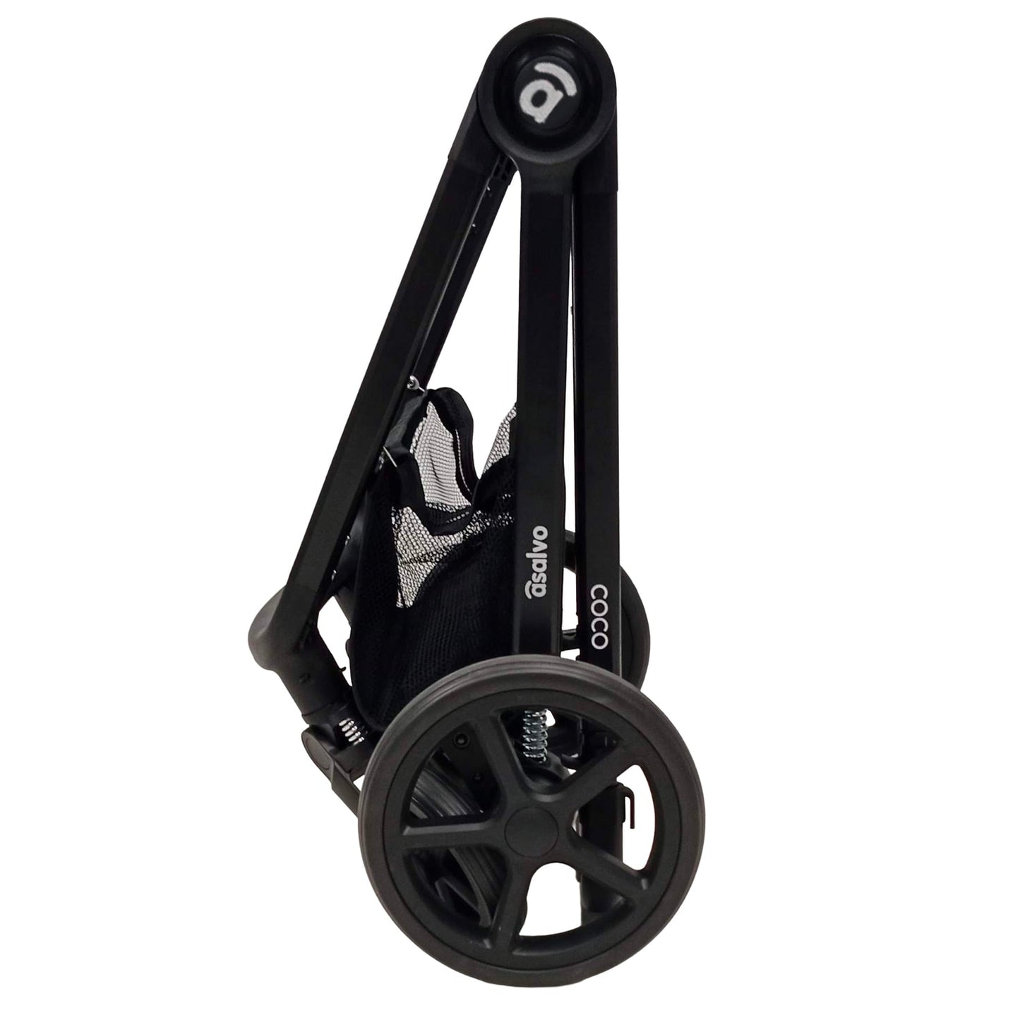 Asalvo Kinderwagen Duo Coco schwarz