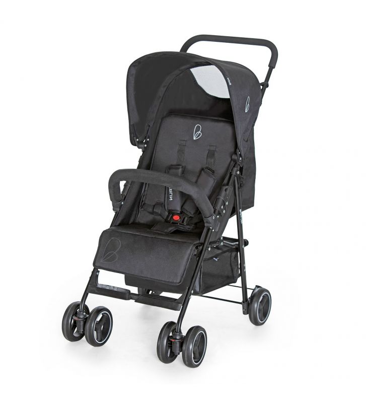 Kinderwagen Berlin in schwarz leicht und robust