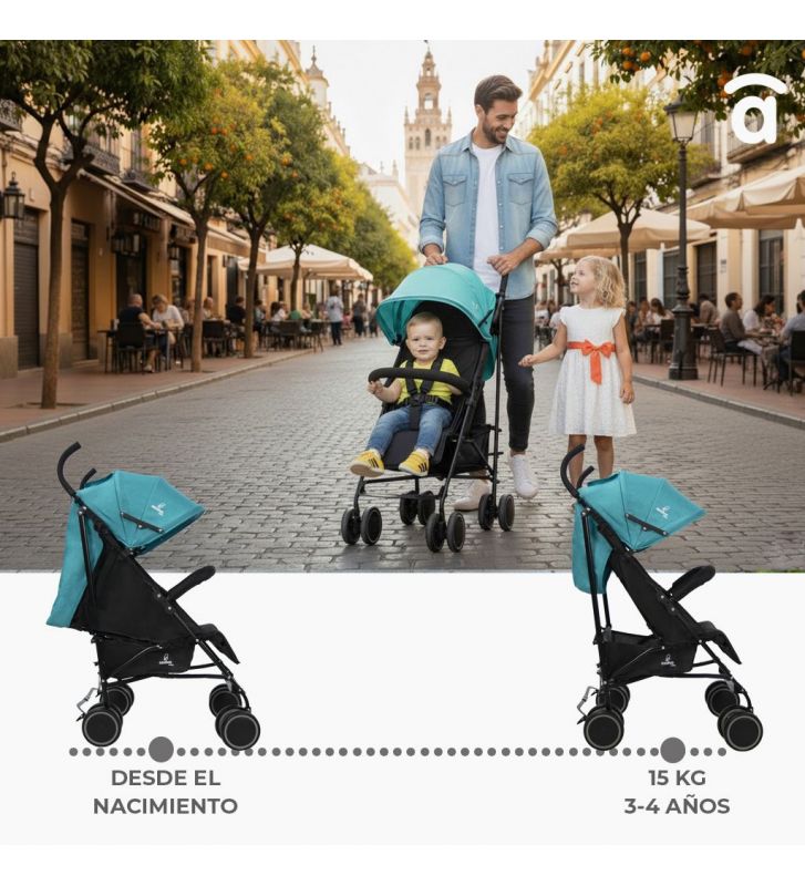 Kinderwagen Tokyo Green