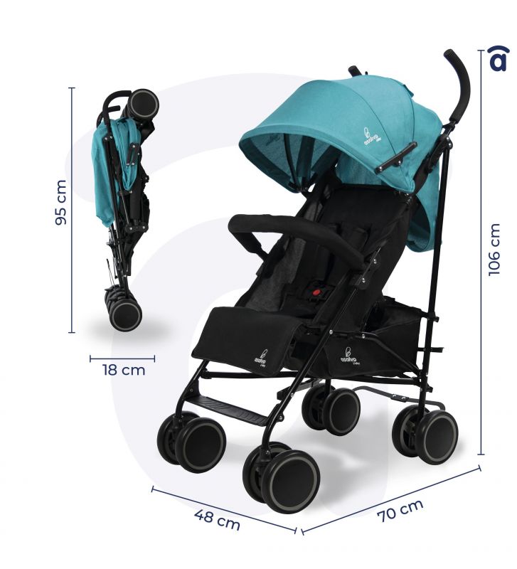 Kinderwagen Tokyo Green