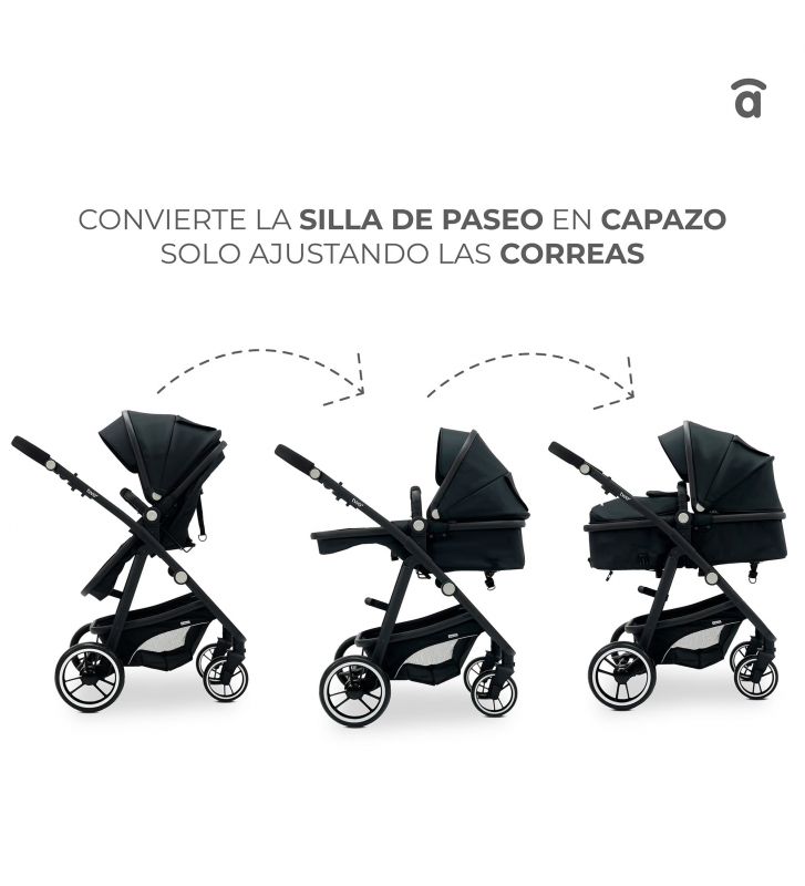Asalvo Trio Convertible in 2 in 1 vielseitigste und praktischste Kinderwagen