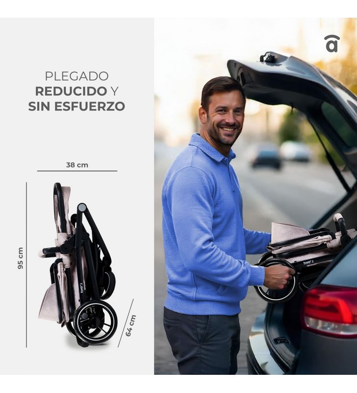 Asalvo Trio Convertible in 2 in 1 vielseitigste und praktischste Kinderwagen