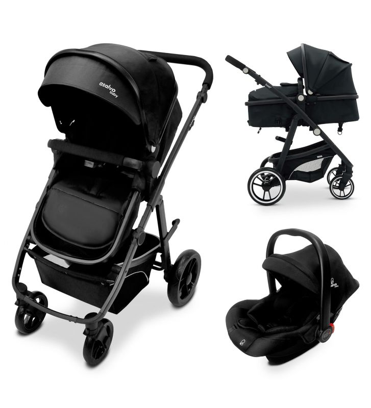 Asalvo Trio Convertible in 2 in 1 vielseitigste und praktischste Kinderwagen