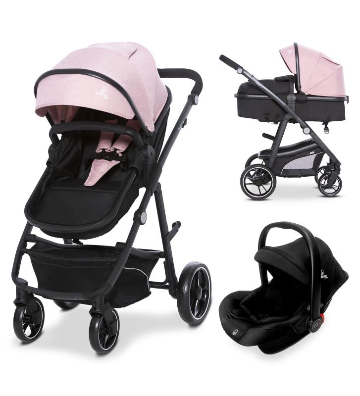 Asalvo Trio Convertible in 2 in 1 vielseitigste und praktischste Kinderwagen