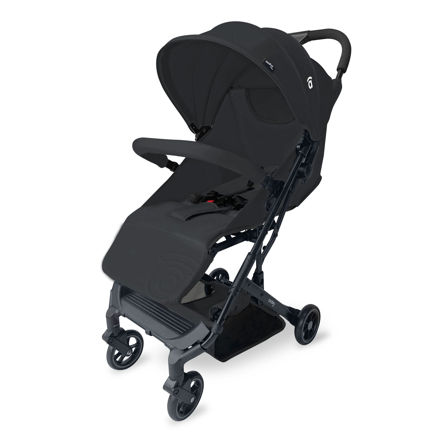 Asalvo Tumbuktu-Kinderwagen in schwarz