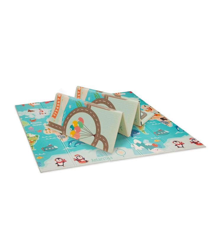 XXL faltbare Spielmatte 200 x 180 cm Mundpark