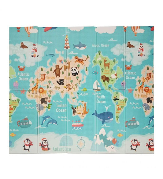 XXL faltbare Spielmatte 200 x 180 cm Mundpark